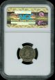 1963 Canada 10 Cents Ngc Ms66 Gorgeous Neon Rainbow Toned Finest Graded Coins: Canada photo 3