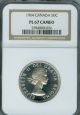 1964 Canada 50 Cents Ngc Pl67 Cameo 2nd Finest Graded Coins: Canada photo 1