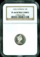 1965 Canada 10 Cents Ngc Pl66 Ultra Heavy Cameo Coins: Canada photo 2