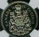 1972 Canada 50 Cents Ngc Pl68 Cameo Solo Finest Graded Very Rare Coins: Canada photo 2