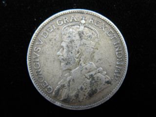1915 25c Canada 25 Cent Piece - - Key Date photo