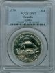 1979 Canada Griffon Silver $1 Dollar Pcgs Sp67 Coins: Canada photo 1