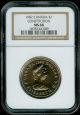 1982 Canada Constitution $1 Dollar Ngc Ms68 2nd Finest Graded 0273 Coins: Canada photo 1