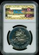 1987 Canada Silver Dollar John Davis $1 Ngc Ms69 Finest Graded Pop - 2 Coins: Canada photo 3
