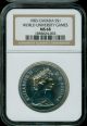 1983 Canada Silver $1 Dollar Ngc Ms68 2nd Finest Graded Coins: Canada photo 1