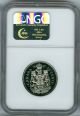 1987 Canada 50 Cents Ngc Sp69 Solo Finest Graded Rare Coins: Canada photo 3