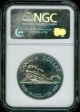1986 Canada Vancouver Silver $1 Dollar Ngc Ms68 2nd Finest Graded Coins: Canada photo 3