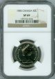 1985 Canada 50 Cents Ngc Sp69 Finest Graded Rare Coins: Canada photo 1