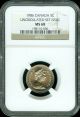 1986 Canada 5 Cents Ngc Ms68 Solo Finest Graded Rare Coins: Canada photo 1