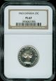 1963 Canada 25 Cents Ngc Pl - 67 2nd Finest Graded. Coins: Canada photo 1