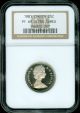 1981 Canada 25 Cents Ngc Pr - 69 Ultra Heavy Cameo Finest Graded. Coins: Canada photo 1