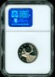 1981 Canada 25 Cents Ngc Pr - 69 Ultra Heavy Cameo Finest Graded. Coins: Canada photo 3