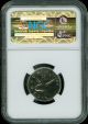 1980 Canada 25 Cents Ngc Ms - 67 2nd Finest Graded. Coins: Canada photo 3