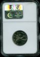 1980 Canada 25 Cents Ngc Pl - 66. Coins: Canada photo 3