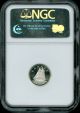 2002 Canada Silver Jubilee 10 Cents Ngc Pr69 Ultra Heavy Cameo Finest Graded. Coins: Canada photo 3