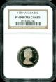 1988 Canada 25 Cents Ngc Pr - 69 Ultra Heavy Cameo. Coins: Canada photo 1