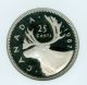 1987 Canada 25 Cents Ngc Pr - 69 Ultra Heavy Cameo. Coins: Canada photo 2