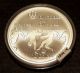 1976 Canadian Silver 10 Dollar Coin - 1976 Montreal Olympics,  Soccer Coins: Canada photo 1