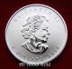Silver Coin 1 Oz 2014 Canada Peregrine Falcon Birds Of Prey Series.  9999 Pure Bu Coins: Canada photo 1