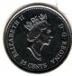 1999 Canada Elizabeth Ii Commemorative Millennium August Uncirculated Quarter Coins: Canada photo 1