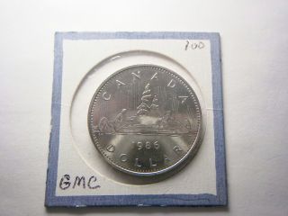 1986 Canada Dollar Uncirculated photo