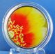 2013 Eastern Prickly Pear Cactus 25c Colored Coin Flowers Up Close Series Coins: Canada photo 1
