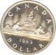 Canada - Elizabeth Ii - Dollar 1963 Prooflike Cameo - Silver Coins: Canada photo 2