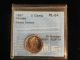 1967 Canada,  Centennial Design,  5 Cent Coin,  Certified Coins: Canada photo 1