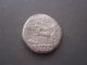 Authentic M Aemilius Scarus & Pub Plautius Hypsaeus Silver Denarius.  58 Bc Coins: Ancient photo 1