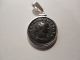 275 - 276 Ad Authentic Roman Coin Picturing Emperor Aurelian - Sterling Bezel & Bail Coins: Ancient photo 2