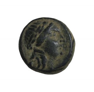Seleukid Kingdom Sardes Lydia Antiochus Iii 222 - 187 Bc Ae15 Ancient Greek Coin photo
