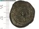 2rooks Byzantine Ancient Coin Emperor Maurice Tiberius? Half Follis ' K ' Coin Coins: Ancient photo 4