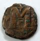 Coin Byzantium Follis Justin I.  Antioxia 527 Bc N3.  5 Coins: Ancient photo 1