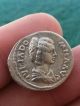 Julia Domna,  198 - 207 Ad Rome Ancient Roman Denarius Coin,  Very Fine,  Cleaned Ag Coins: Ancient photo 4