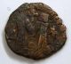 Coin Byzantium Follis Justin I.  Constantinople 518 - 527 Ad Bc 9 - 16 Coins: Ancient photo 5