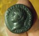 Scarce Ancient Roman Ae As,  Titus,  80 Ad,  11.  25g,  26mm.  Pax August Sc, Coins & Paper Money photo 3
