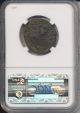 Byzantine Empire Michael Vii,  Ad 1071 - 1078 Ae Follis Obv Christ Ngc Ch Xf Coins: Ancient photo 1
