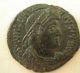 Ancient Rome Valentinian Ae3 Gloria Captive Chi Rho Siscia Ef Scarce Coins: Ancient photo 2