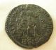 Ancient Rome Valentinian Ae3 Gloria Captive Chi Rho Siscia Ef Scarce Coins: Ancient photo 3