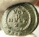 Ancient Rome Jovian Ae3 Centennionalis Vot Thessalonica Xf Scarce Coins: Ancient photo 1