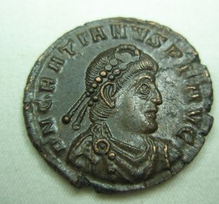 Ancient Rome Gratian I.  Ae3 Gloria Romanorvm Siscia Xf/ Unc Scarce photo