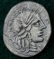 Silver Republican Denarius,  Circa 300 - 27 Bc.  Rome,  Portrait To Identify,  Vf Coins: Ancient photo 2