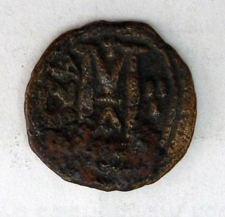 Maurice Tiberius 582 - 602 Ad Coin Byzantium Follis Large M 3021 - 031 photo