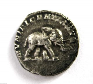 Rare Issue C.  200 A.  D Septimus Severus Roman Period Imperial Silver Denarius Coin photo