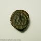 Roman Emperor Valentinian Ii Bronze Coin - 375 To 392 Ad - Ob.  Gloria Romanorvm Coins: Ancient photo 1