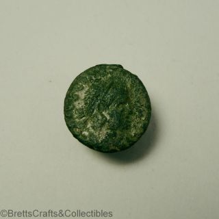 Roman Empire Unattributed Bronze Coin - 1st - 4th C.  Ad - 1.  250g 14.  0mm - Uk photo