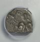 India Samprati Ar Silver Karshapana 250 - 150 Bc Mauryan Empire Icg Vf - 30 Coins: Medieval photo 1