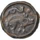 Rèmes,  Région De Reims,  Potin Au Personnage Assis De Face Coins: Medieval photo 1