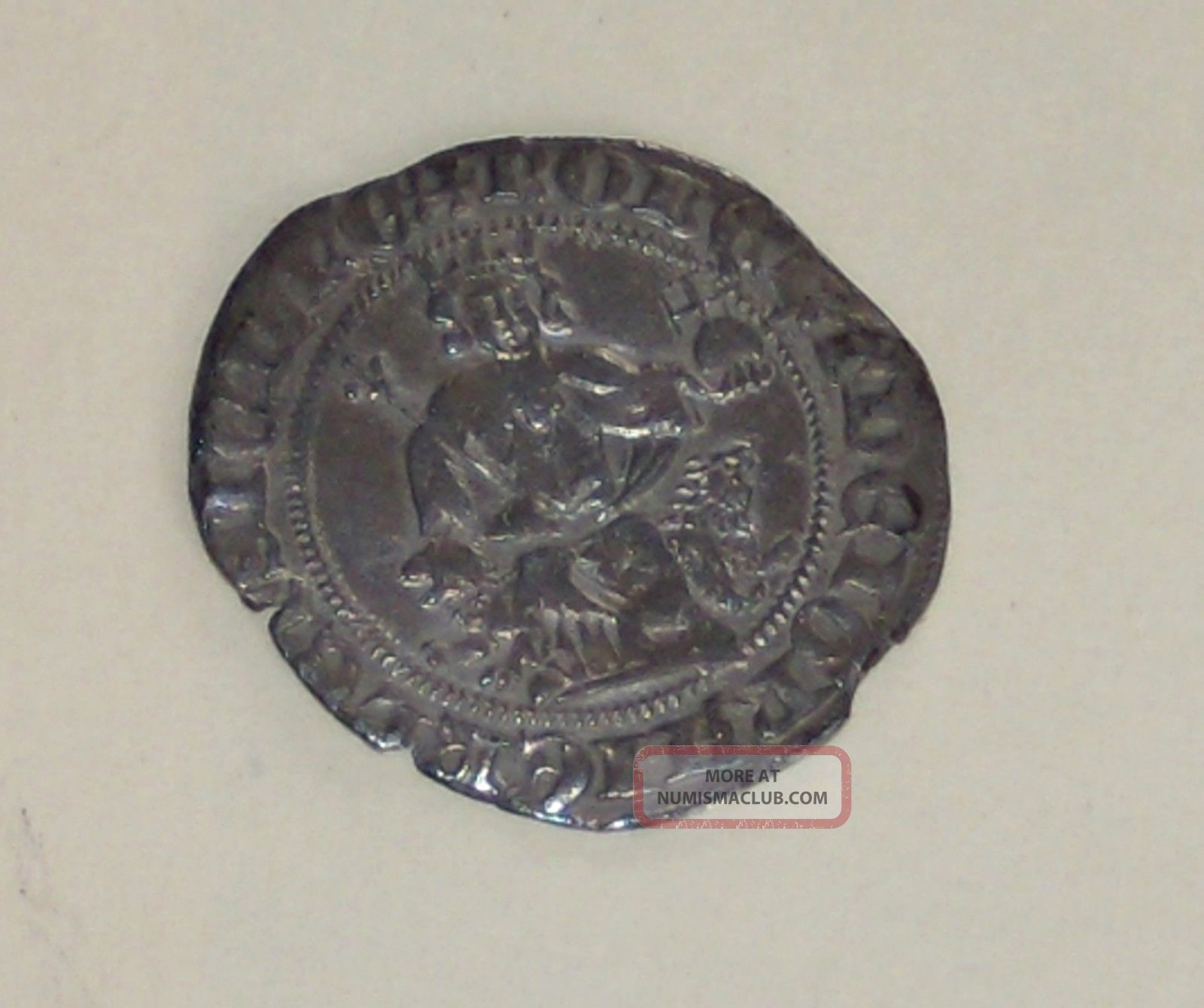 Robert D’anjou,  King Of Naples Silver Gigliato (issued Between 1309 - 1343 Ad) Coins: Medieval photo