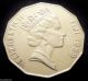 Fiji 1999 50 Cents Crowned Elizabeth Ii Sailing Canoe Takia Coin UK (Great Britain) photo 1